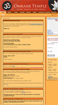 Mobile Screenshot of omkaartemple.org